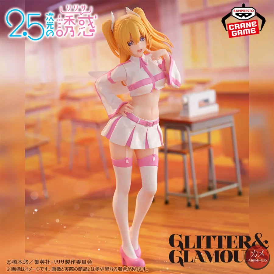 2.5 Dimensional Seduction - Ririsa E Liliel Action Figure Bandai Banpresto Glitter & Glamours