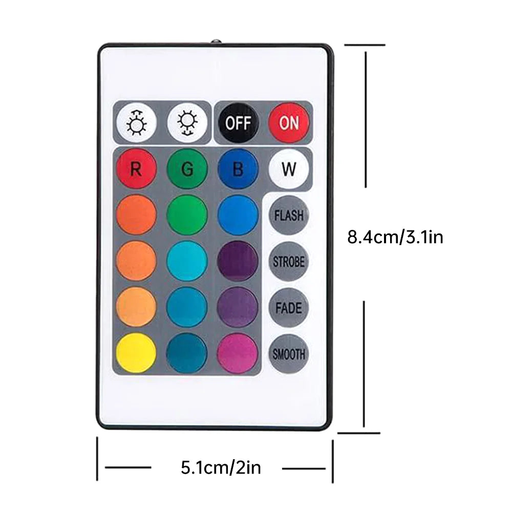 Remote Control RGB for Led Lights 24 Key