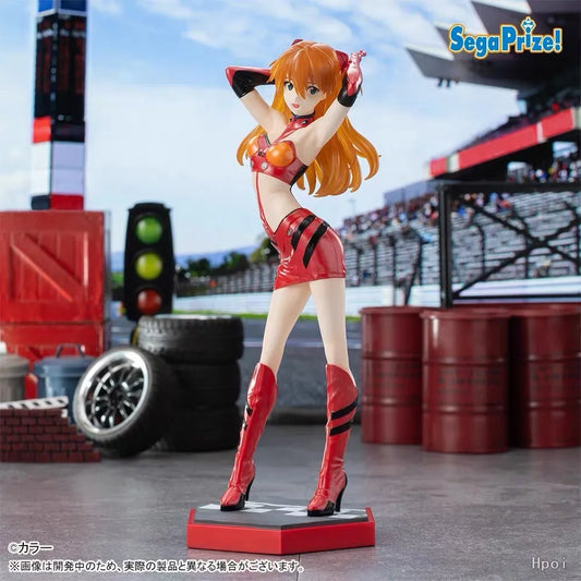 EVA Neon Genesis Evangelion - Ayanami, Asuka e Mari Action Figure Sega Luminasta