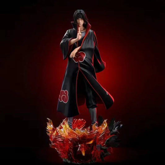 Naruto Shippuden - Uchiha Itachi Action Figure con LED