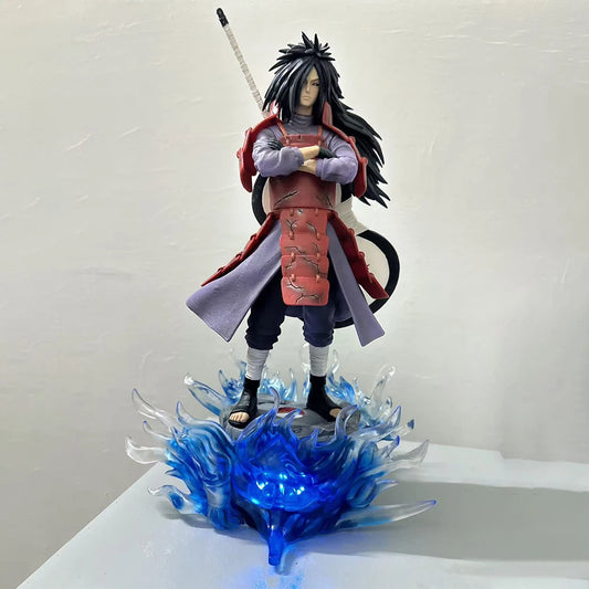 Naruto Shippuden - Uchiha Madara Action Figure con LED