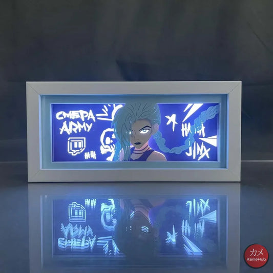 Arcane - Jinx Light Box 3D con Luce Led 1 Colore Predefinito Gadget