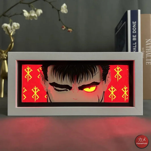 Berserk - Guts Light Box 3D con Luce Led Guts 1 Colore Predefinito Gadget