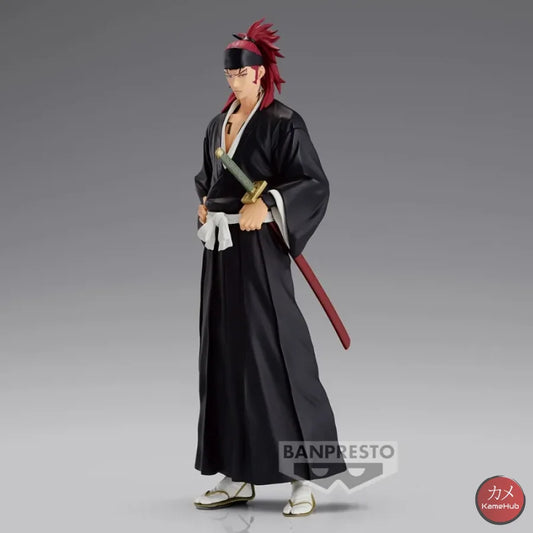 Bleach - Abarai Renji Action Figure Bandai Banpresto Solid And Souls