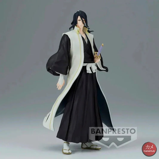 Bleach - Byakuya Kuchiki Action Figure Bandai Banpresto Solid And Souls
