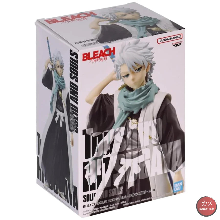 Bleach - Hitsugaya Toshiro Action Figure Bandai Banpresto Solid And Souls