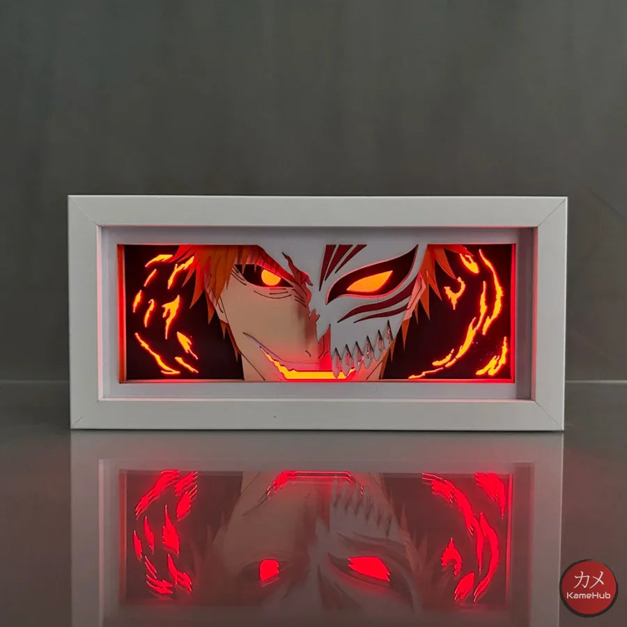 Bleach - Ichigo Ulquiorra e Aizen Light Box 3D con Luce Led Kurosaki Ichigo Hollow / 1 Colore Predefinito Gadget