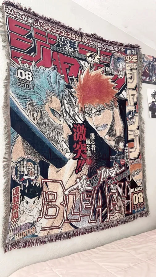 Bleach - Tappeto In Cotone E Poliestere Stile Weekly Shonen Jump Accessori
