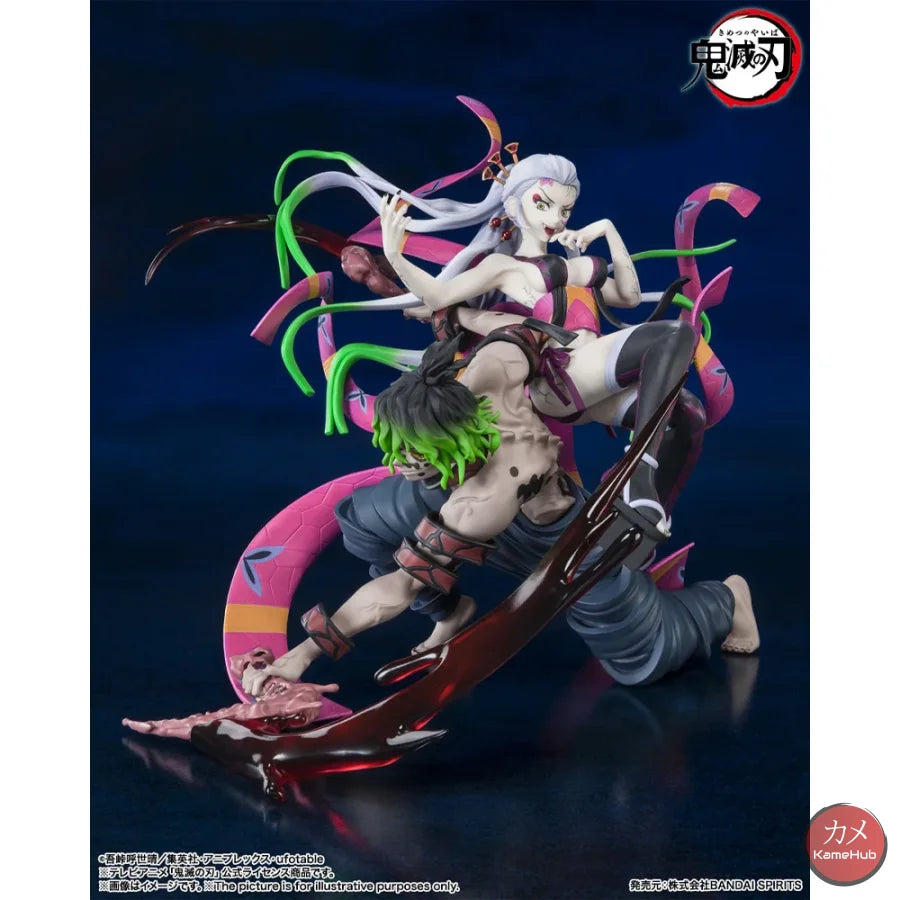 Demon Slayer / Kimetsu No Yaiba - Gyutaro E Daki Originale Bandai Figuarts Zero Action Figure
