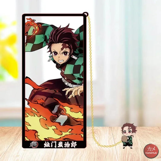 Demon Slayer: Kimetsu no Yaiba - Segnalibri in Metallo Kamado Tanjiro / 10cm Accessori