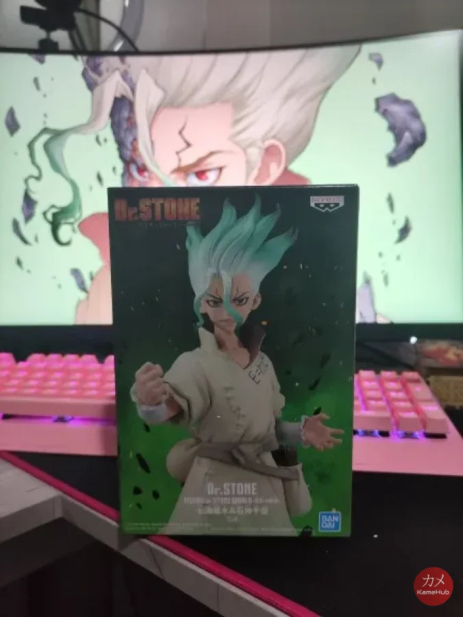 Dr. Stone: Stone World - Ishigami Senku Originale Bandai Banpresto Action Figure