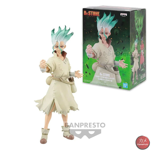 Dr. Stone: Stone World - Ishigami Senku Originale Bandai Banpresto Action Figure