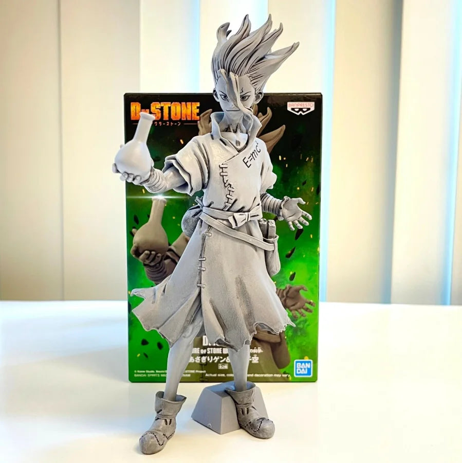 Dr. Stone: Stone World - Ishigami Senku Originale Bandai Banpresto Action Figure