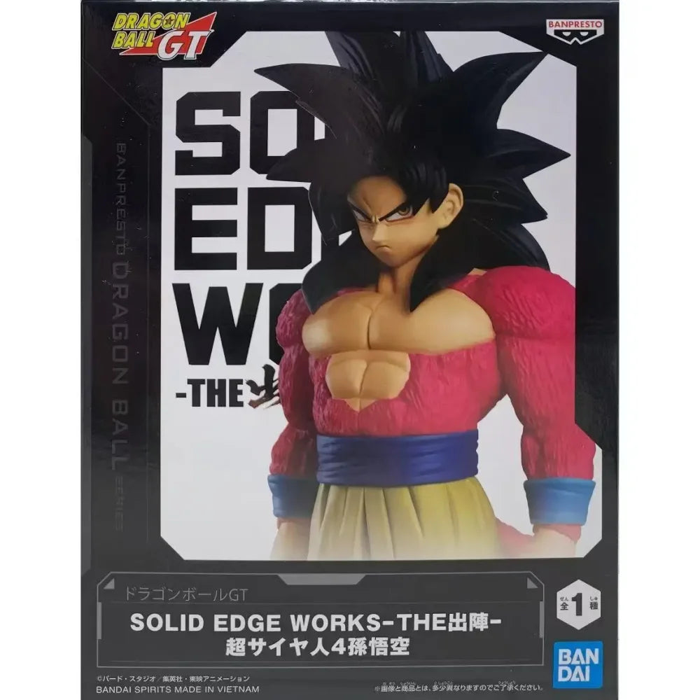 Dragon Ball GT - Goku e Vegeta SSJ 4 Action Figure Bandai Banpresto Solid Edge Works - Action Figure