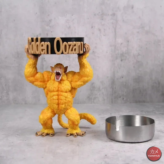 Dragon Ball Gt - Son Goku Oozaru Dorato Posacenere Action Figure