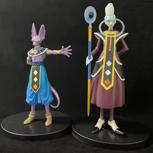 Dragon Ball Super - Dio Della Distruzione Lord Beerus & Angelo Whis Action Figure