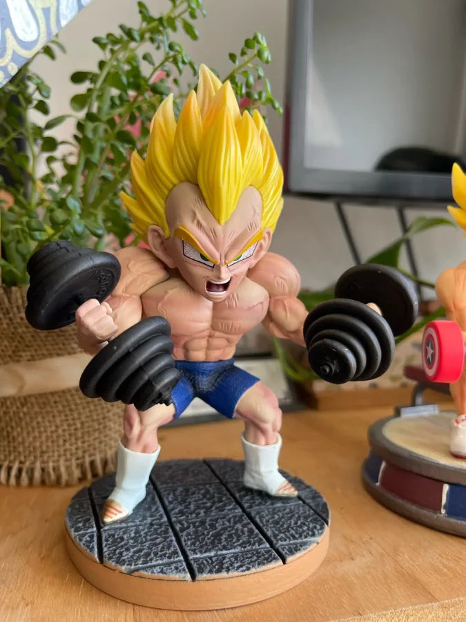 Dragon Ball Z - Goku Gohan Vegeta E Trunks Muscle Gym Action Figure