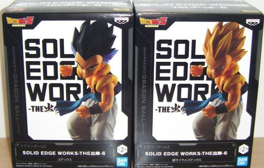 Dragon Ball Z - Gotenks Originale Bandai Banpresto Solid Edge Works Action Figure