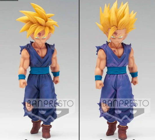 Dragon Ball Z - Son Gohan Super Sayan 1 E 2 Originale Bandai Banpresto Solid Edge Works Novita
