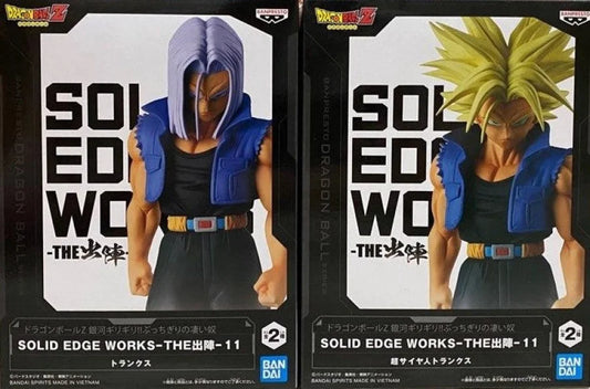 Dragon Ball Z - Trunks Originale Bandai Banpresto Solid Edge Works Action Figure