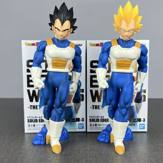 Dragon Ball Z - Vegeta Originale Bandai Banpresto Solid Edge Works Action Figure