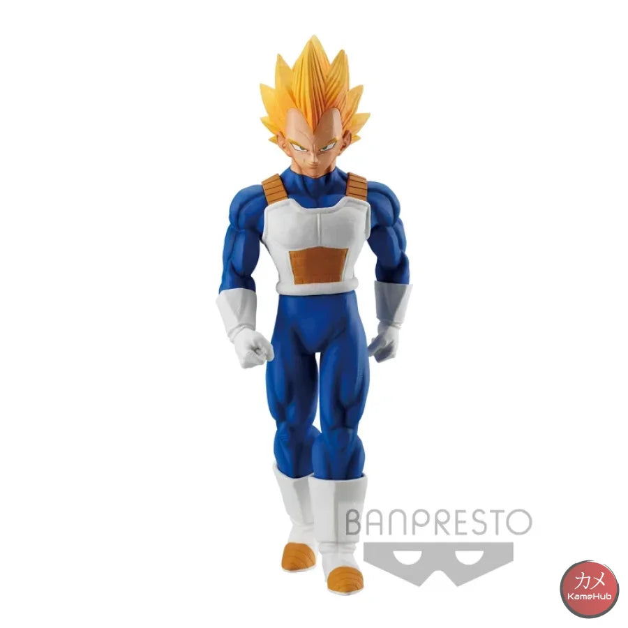 Dragon Ball Z - Vegeta Originale Bandai Banpresto Solid Edge Works Ssj 21Cm Action Figure