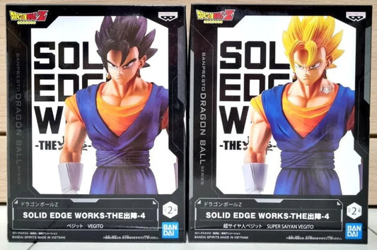 Dragon Ball Z - Vegito Originale Bandai Banpresto Solid Edge Works Action Figure