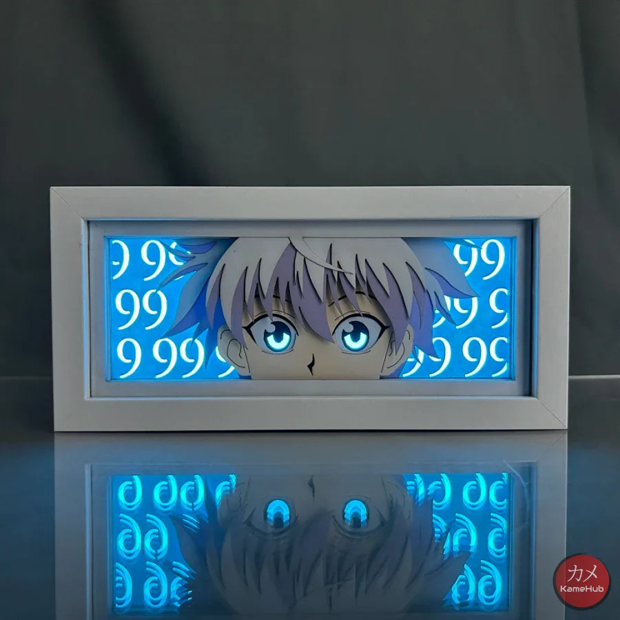 Hunter x Hunter - Light Box 3D con Luce Led Killua Zoldyck / 1 Colore Predefinito Gadget