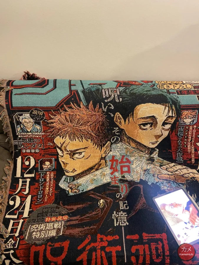 Jujutsu Kiasen - Tappeto In Cotone E Poliestere Stile Weekly Shonen Jump Accessori