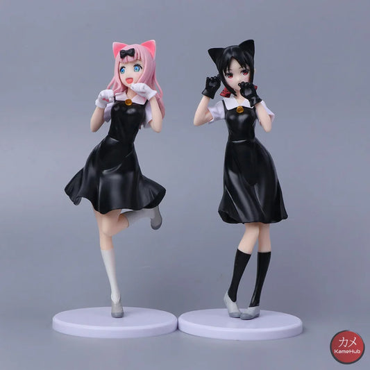 Kaguya Sama: Love Is War - Shinomiya E Chika Fujiwara Action Figure Set 2 Pezzi