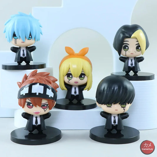 Mashle: Magic And Muscles - Mini Action Figure Mash Lance Finn Dot E Lemon Set