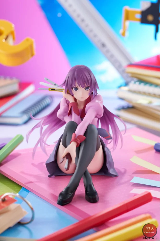 Monogatari Series - Senjougahara Hitagi Action Figure Taito Desktop Cute - Senjougahara Hitagi 13cm - Action Figure