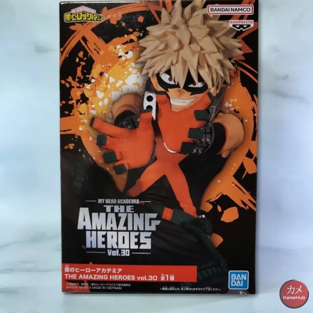 My Hero Academia / Boku No - Bakugou Katsuki Action Figure Bandai Banpresto The Amazing Heroes Vol.
