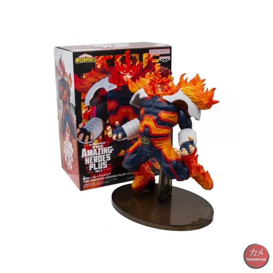 My Hero Academia / Boku No - Endeavor Action Figure Bandai Banpresto The Amazing Heroes Plus – Vol.3