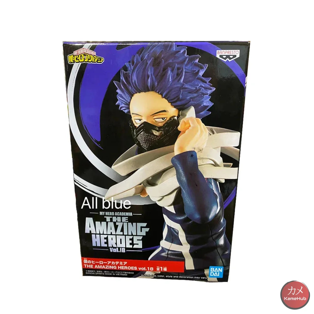 My Hero Academia / Boku No - Shinso Hitoshi Action Figure Bandai Banpresto The Amazing Heroes Vol.18