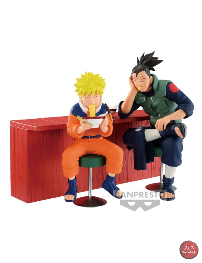 Naruto Prima Serie - Uzumaki E Umino Iruka Action Figure Bandai Banpresto
