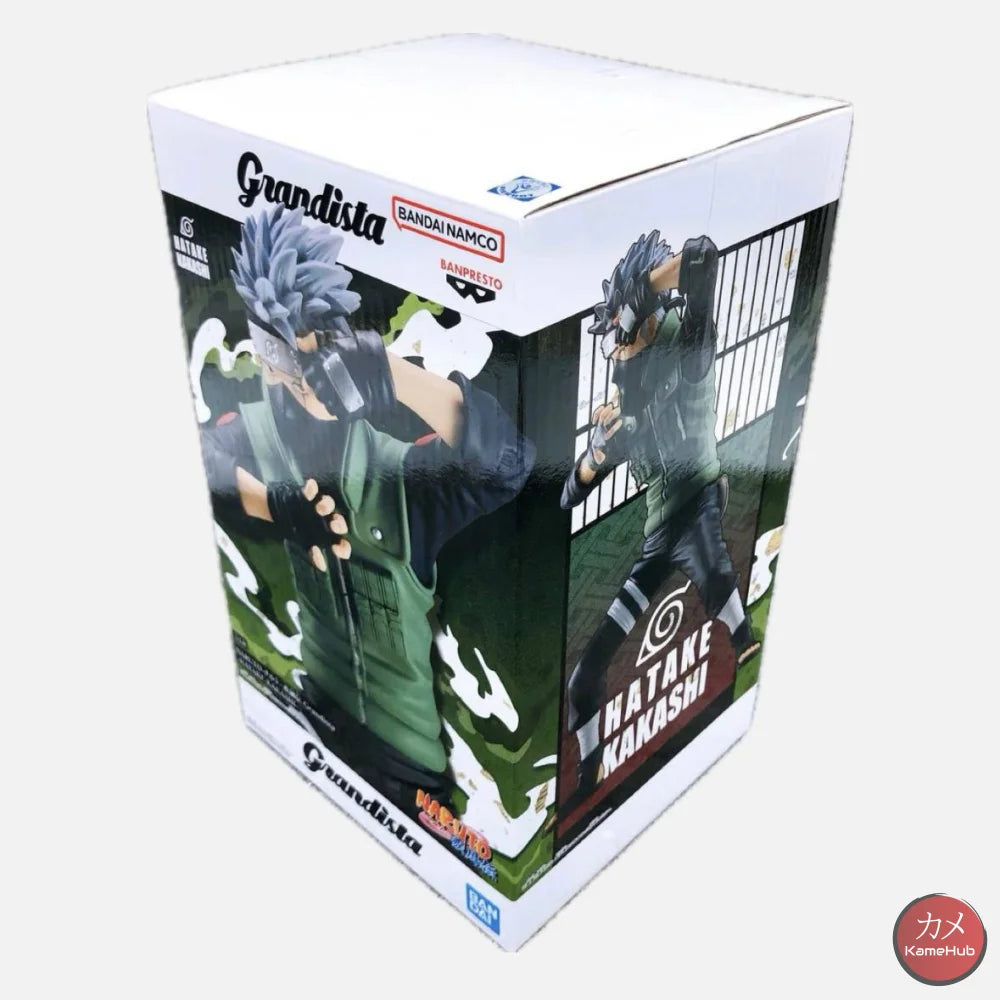 Naruto Shippuden - Hatake Kakashi Action Figure Bandai Banpresto Grandista - Hatake Kakashi 23cm - Action Figure