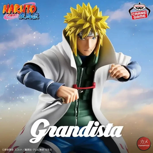 Naruto Shippuden - Namikaze Minato Action Figure Bandai Banpresto Grandista - Namikaze Minato 23cm - Action Figure