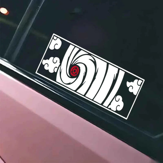 Naruto Shippuden - Obito Uchiha Sticker per Auto JDM - accessori