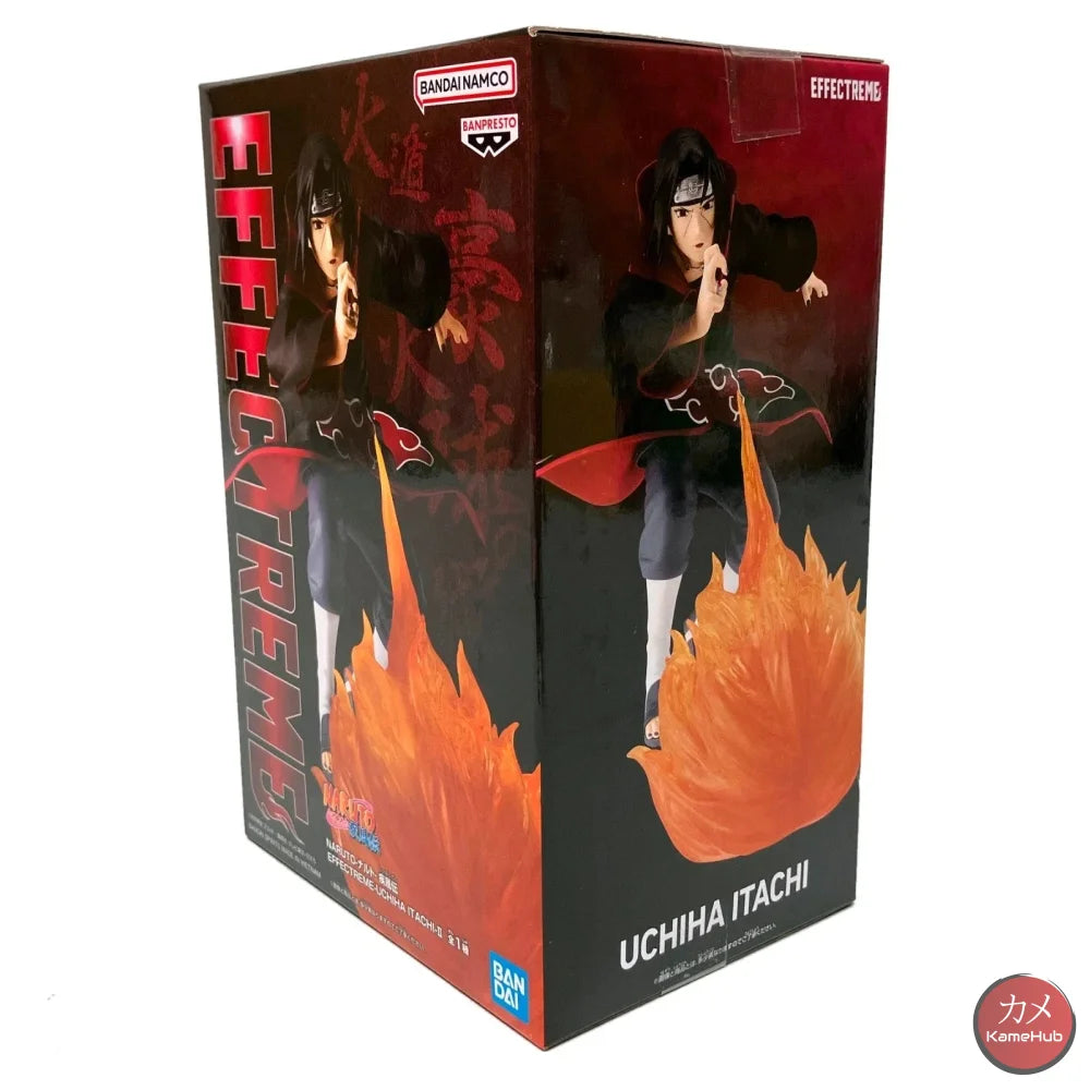 Naruto Shippuden - Uchiha Itachi Action Figure Bandai Banpresto Effectreme II - Uchiha Itachi 13cm - Action Figure