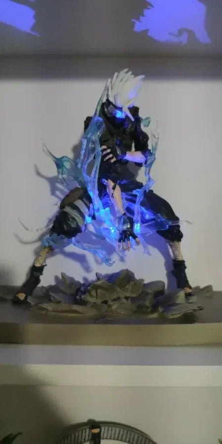 Naruto Shippuden - Uchiha Obito E Hatake Kakashi Action Figure Con Effetto Motion Blur