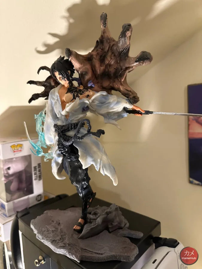 Naruto Shippuden - Uchiha Sasuke Action Figure Con Effetto Motion Blur