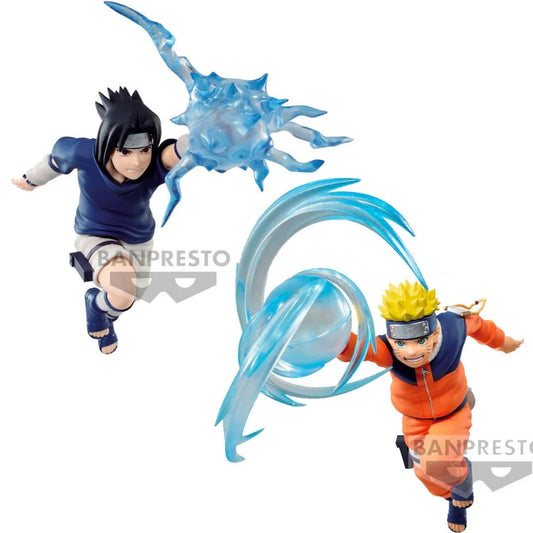 Naruto - Uzumaki E Uchiha Sasuke Action Figure Bandai Banpresto Effectreme