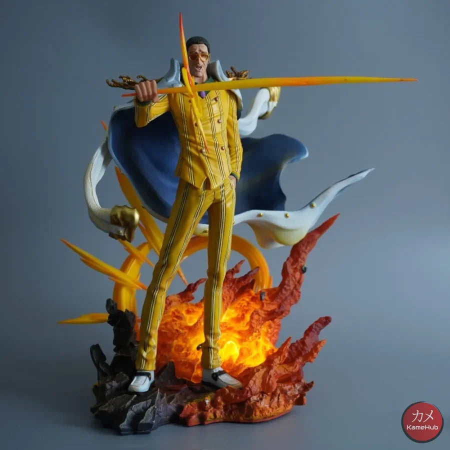 One Piece - Borsalino Kizaru Action Figure con Led - Kizaru 28cm / Sì - Action Figure