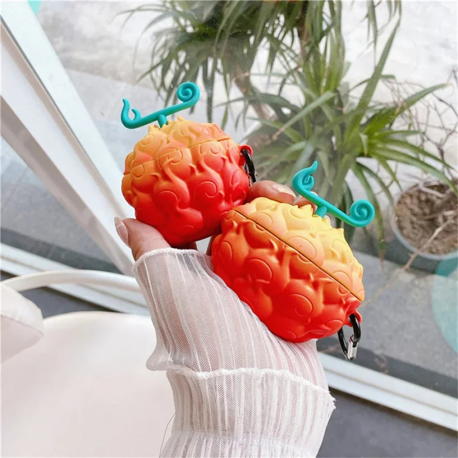 One Piece - Frutti Del Diavolo Cover Per Airpods In Silcone Accessori