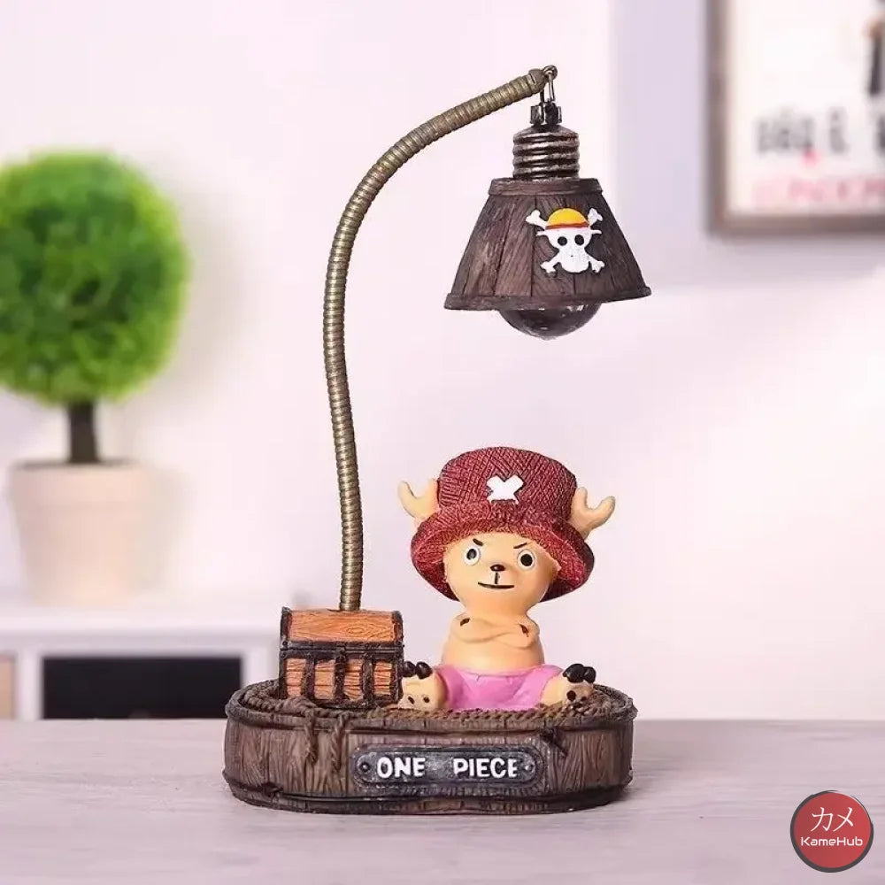 One Piece - Lampade con Luce Led di Luffy e Chopper Chopper 10cm Gadget