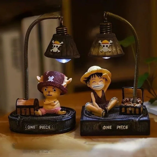 One Piece - Lampade con Luce Led di Luffy e Chopper Gadget
