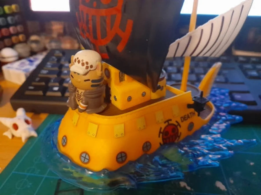 One Piece - Navi Da Assemblare Action Figure Going Merry Thousand Sunny Polar Tang Red Force Moby