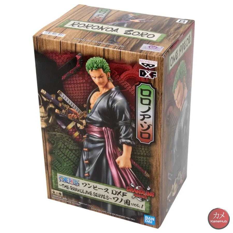One Piece - Roronoa Zoro Action Figure Bandai Banpresto Dxf