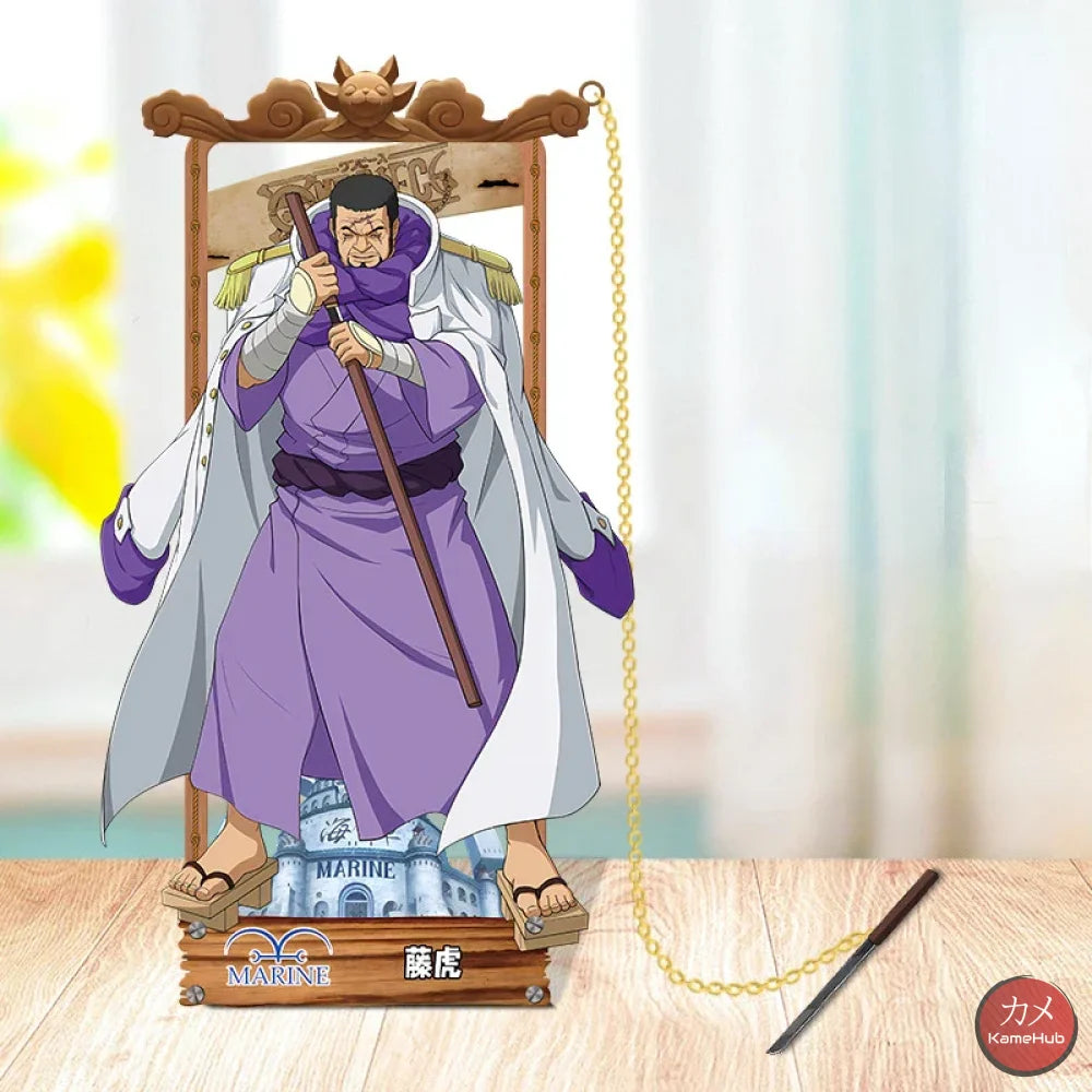 One Piece - Segnalibri in Metallo Fujitora / 10cm Accessori